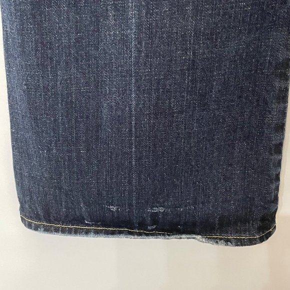 7 For All Mankind Womens 30 A Pocket Bootcut Flare Denim Jeans Low Rise USA Made - Picture 7 of 16